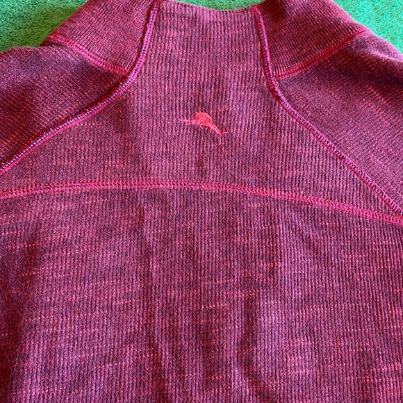 Tommy Bahama men’s Sm 1/4 zip pullover - Picture 3 of 4